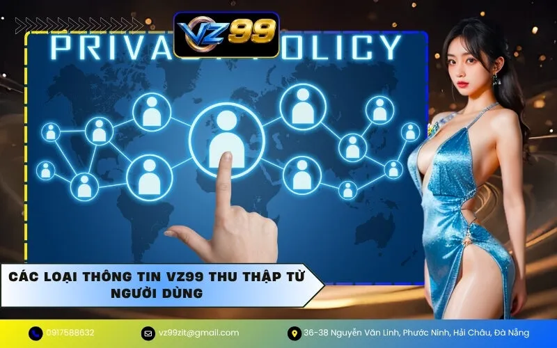 Các loại thông tin VZ99 thu thập từ người dùng
