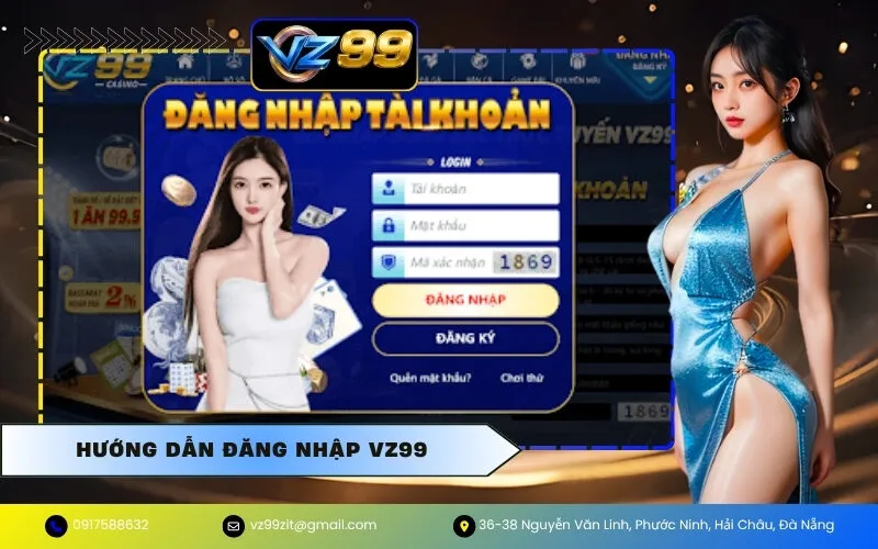 Hướng Dẫn Đăng Nhập VZ99