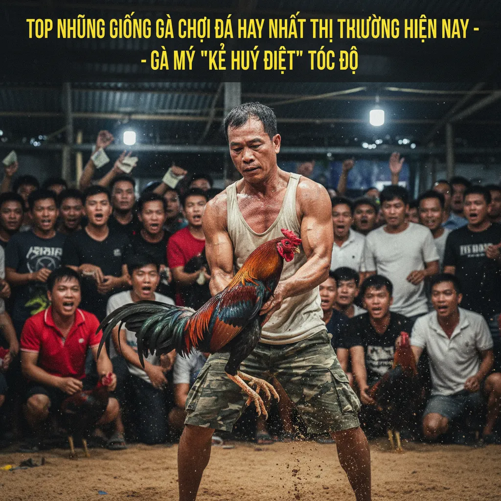 Gà Peru với thân hình to lớn đặc trưng