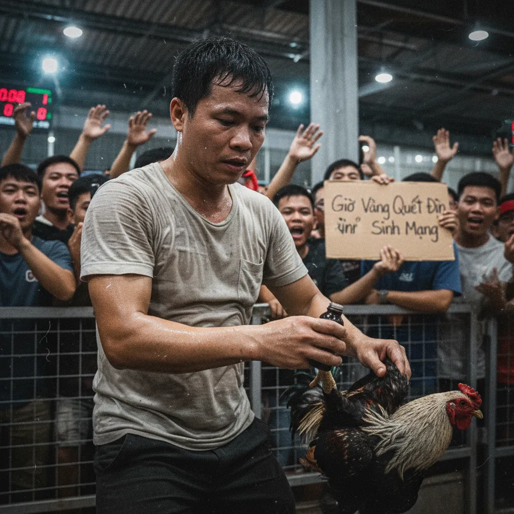 Om bóp, vào nghệ giúp gà nhanh hồi phục